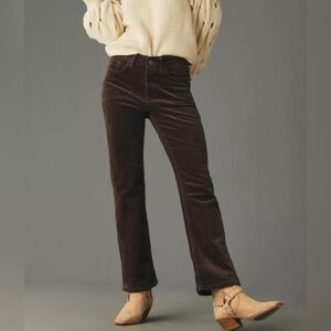Pilcro Chocolate Brown Corduroy Jeans